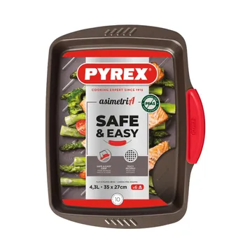 Pyrex Asimetria ugnsform - Silikon, rektangulär, 35 cm - Pyrex