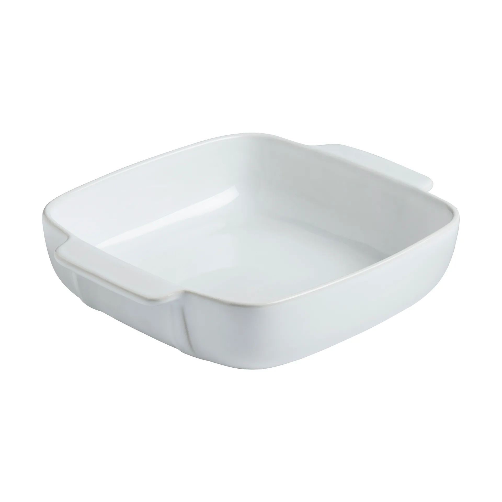 Pyrex kvadrat fat keramik vit, 22x22 cm Pyrex