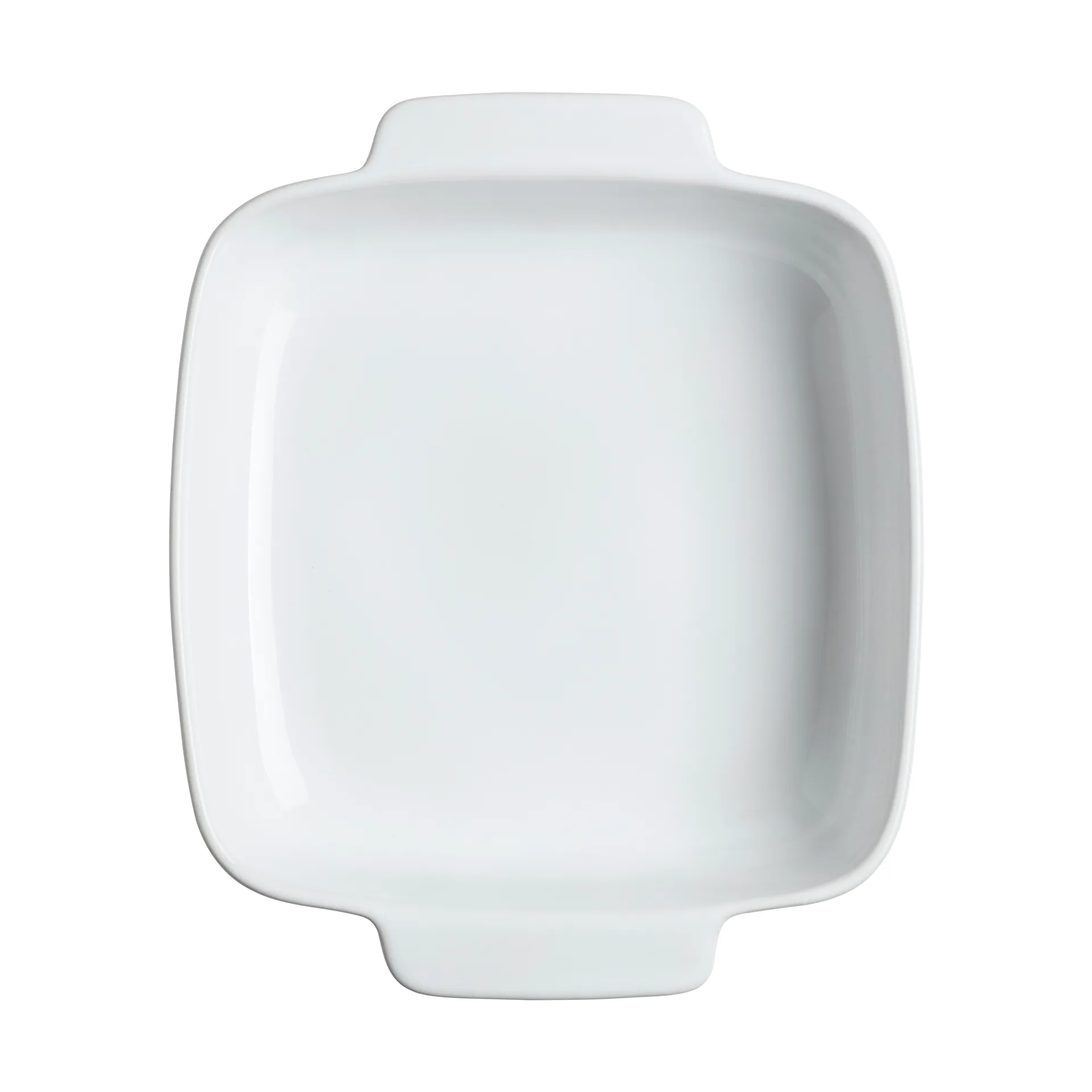 Pyrex kvadrat fat keramik vit, 22x22 cm Pyrex