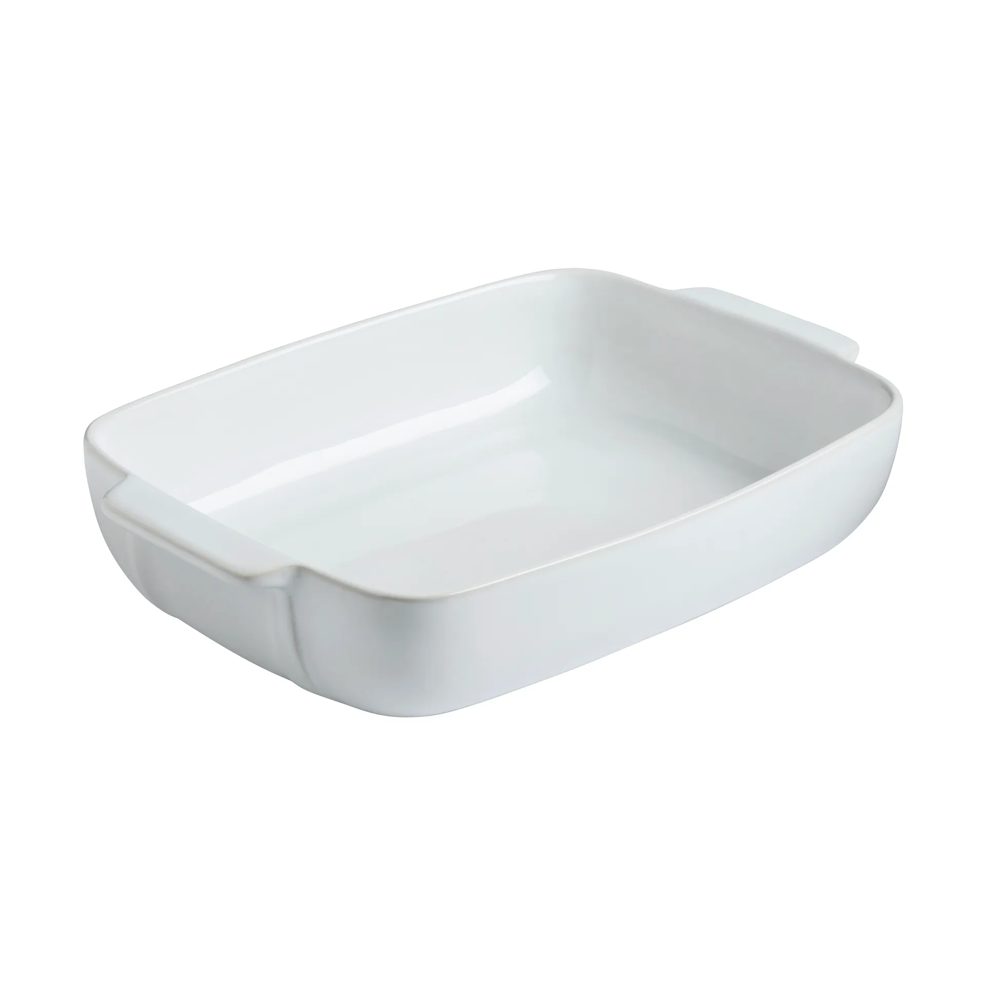 Pyrex rektangulärt fat keramik vit, 25x19 cm Pyrex