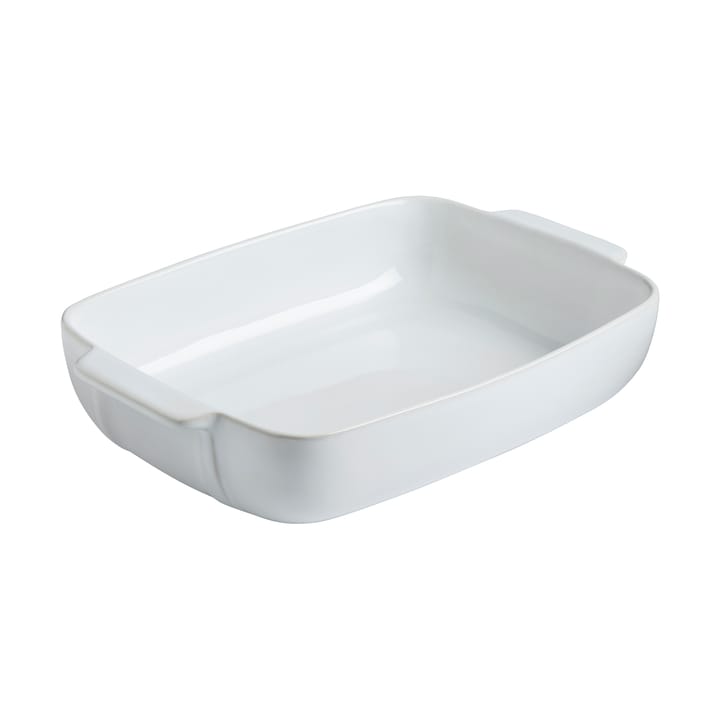 Pyrex rektangulärt fat keramik vit - 25x19 cm - Pyrex