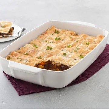 Pyrex rektangulärt fat keramik vit - 35x25 cm - Pyrex