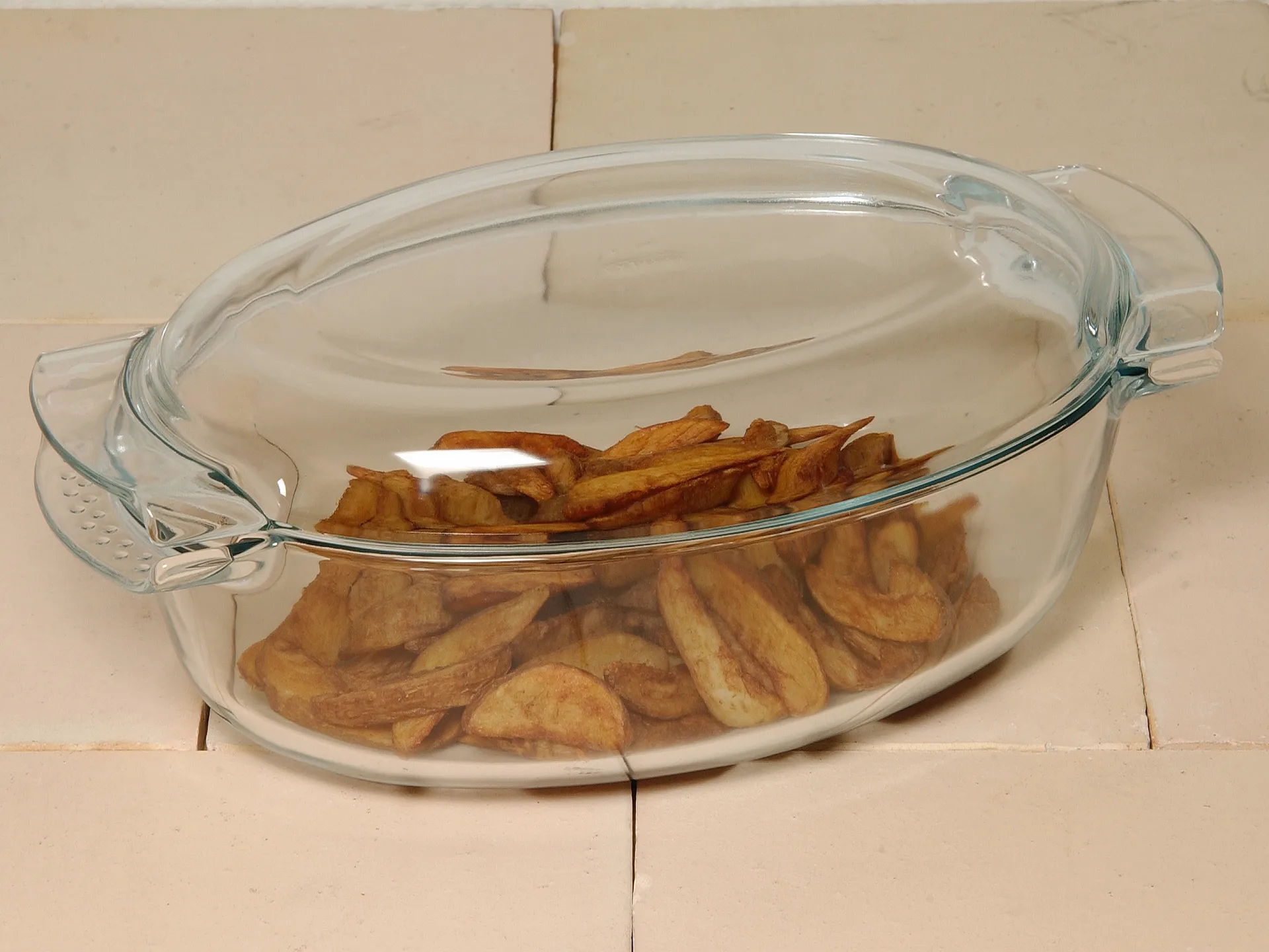 Pyrex stekgryta glas, 4,5 liter Pyrex