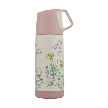 Läs mer om Rätt Start Elsa Beskow Blomsterfesten termos 35 cl Vit