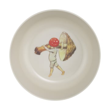Läs mer om Rätt Start Elsa Beskow Tomtebobarnen skål Ø14,5 cm Beige