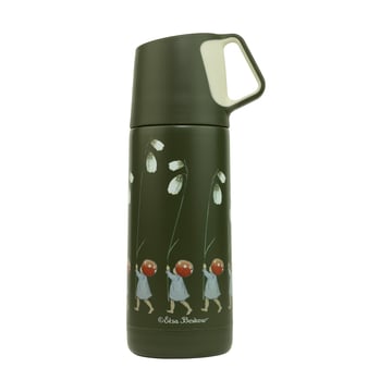 Läs mer om Rätt Start Elsa Beskow Tomtebobarnen termos 35 cl Grön