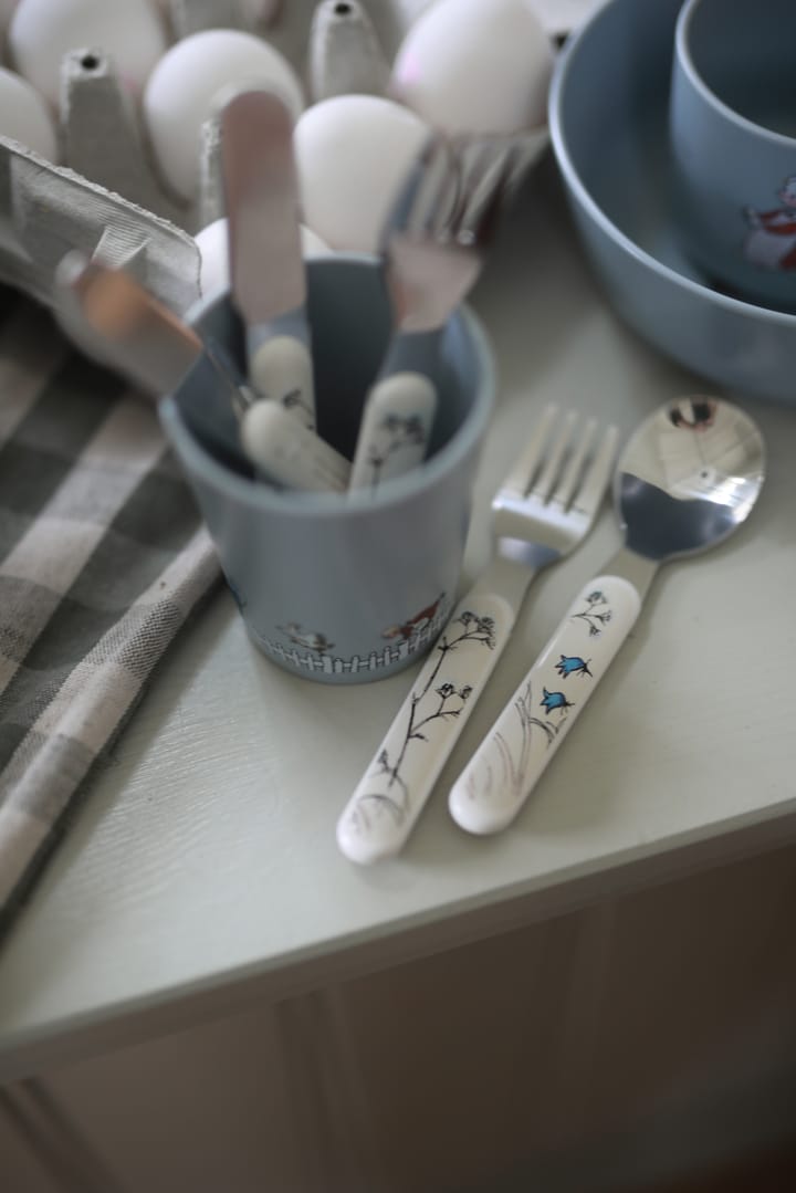 Emil i Lönneberga barnbestick 3 delar, Vit Rätt Start
