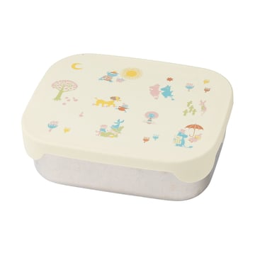 Läs mer om Rätt Start Mumin 80 lunchlåda plåt 13x17 cm Beige