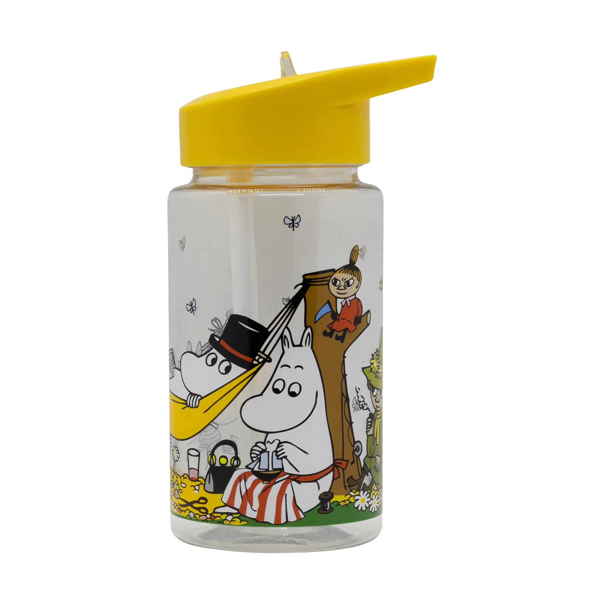 Mumin Picknick vattenflaska 55 cl, Gul Rätt Start