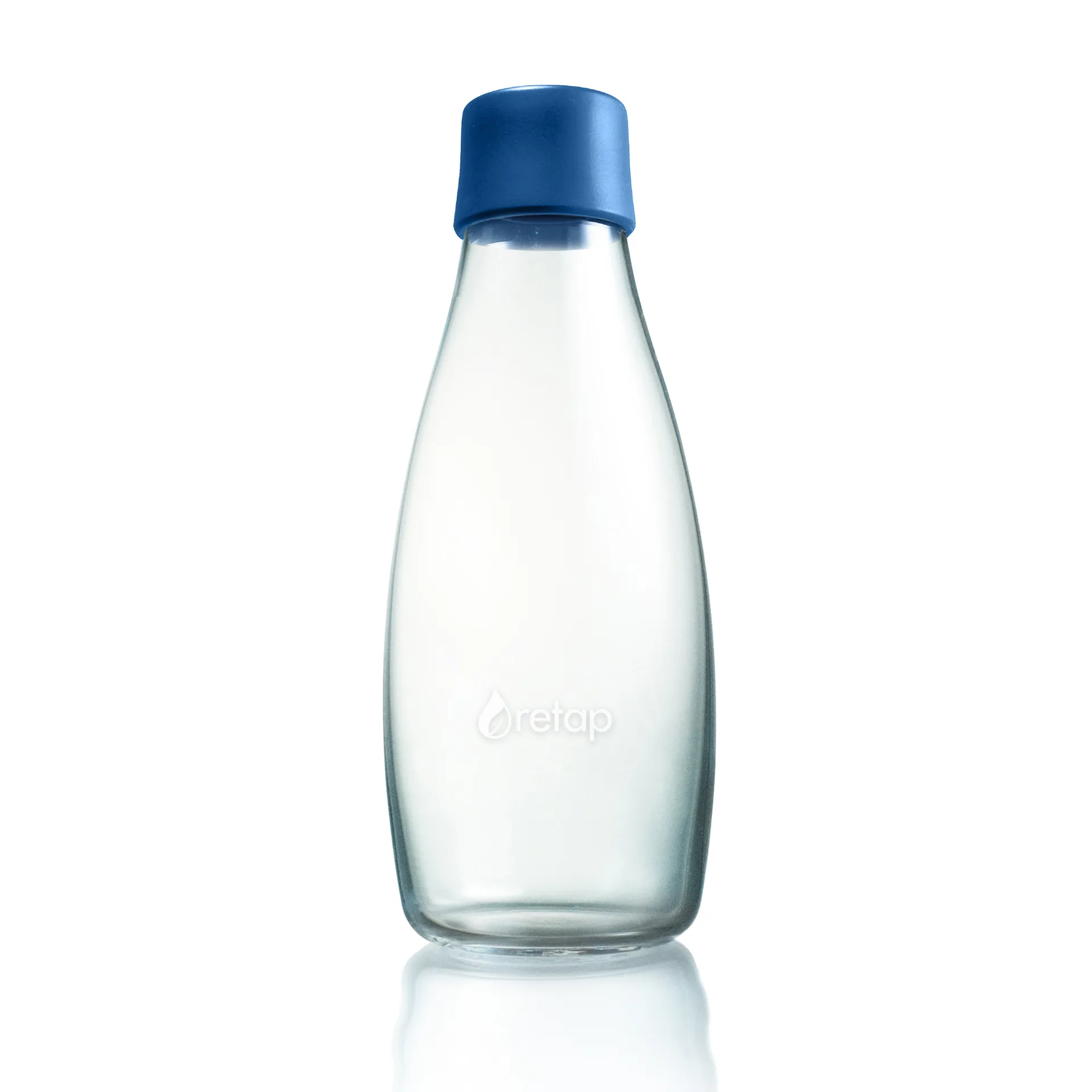 Retap glasflaska 0,5 l, Mörkblå Retap