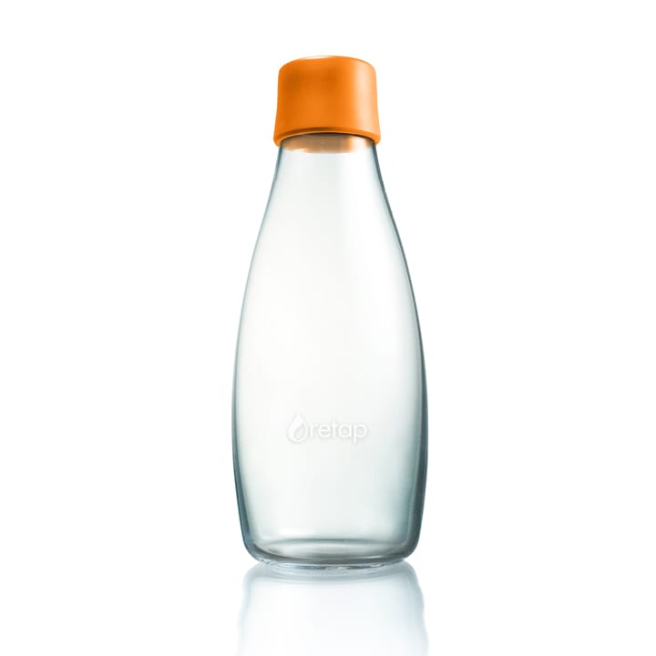 Retap glasflaska 0,5 l - orange - Retap