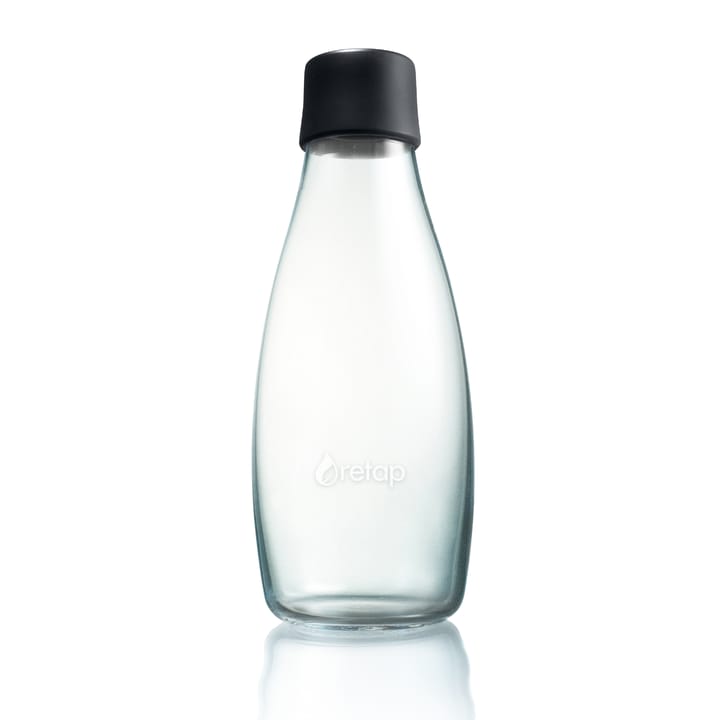 Retap glasflaska 0,5 l, svart Retap