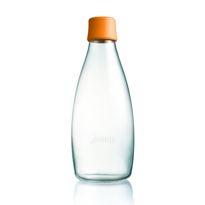 Retap glasflaska 0,8 l, orange Retap