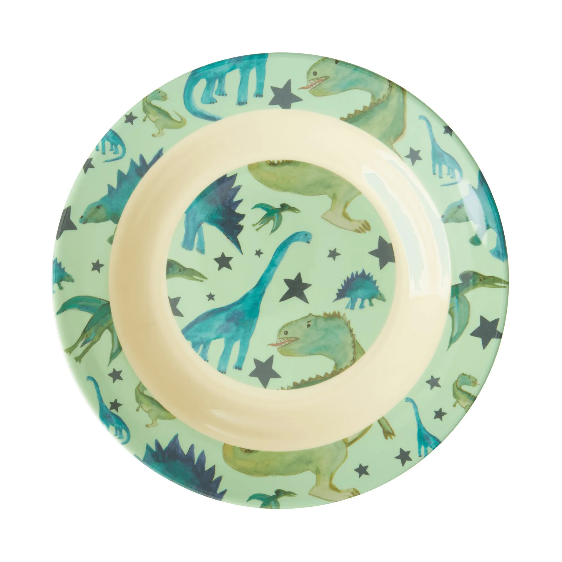 Rice barnskål melamin Ø20 cm, Dinosaurs RICE