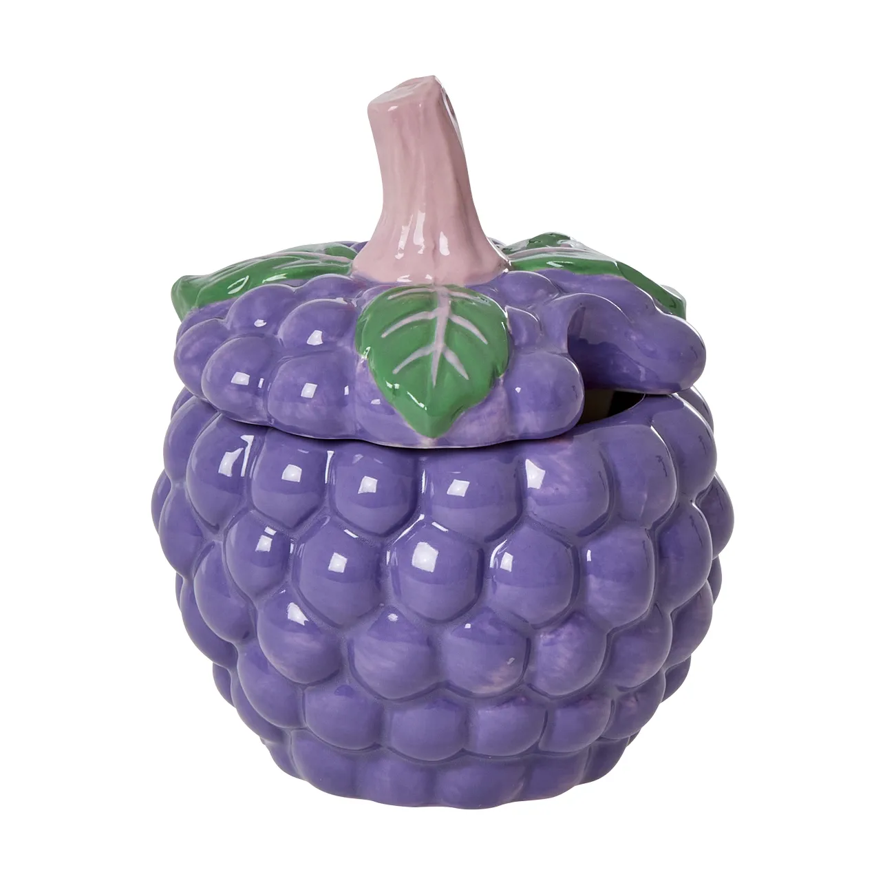 Rice keramikskål med lock, Lavender RICE