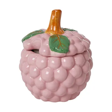 Rice keramikskål med lock - Pink - RICE