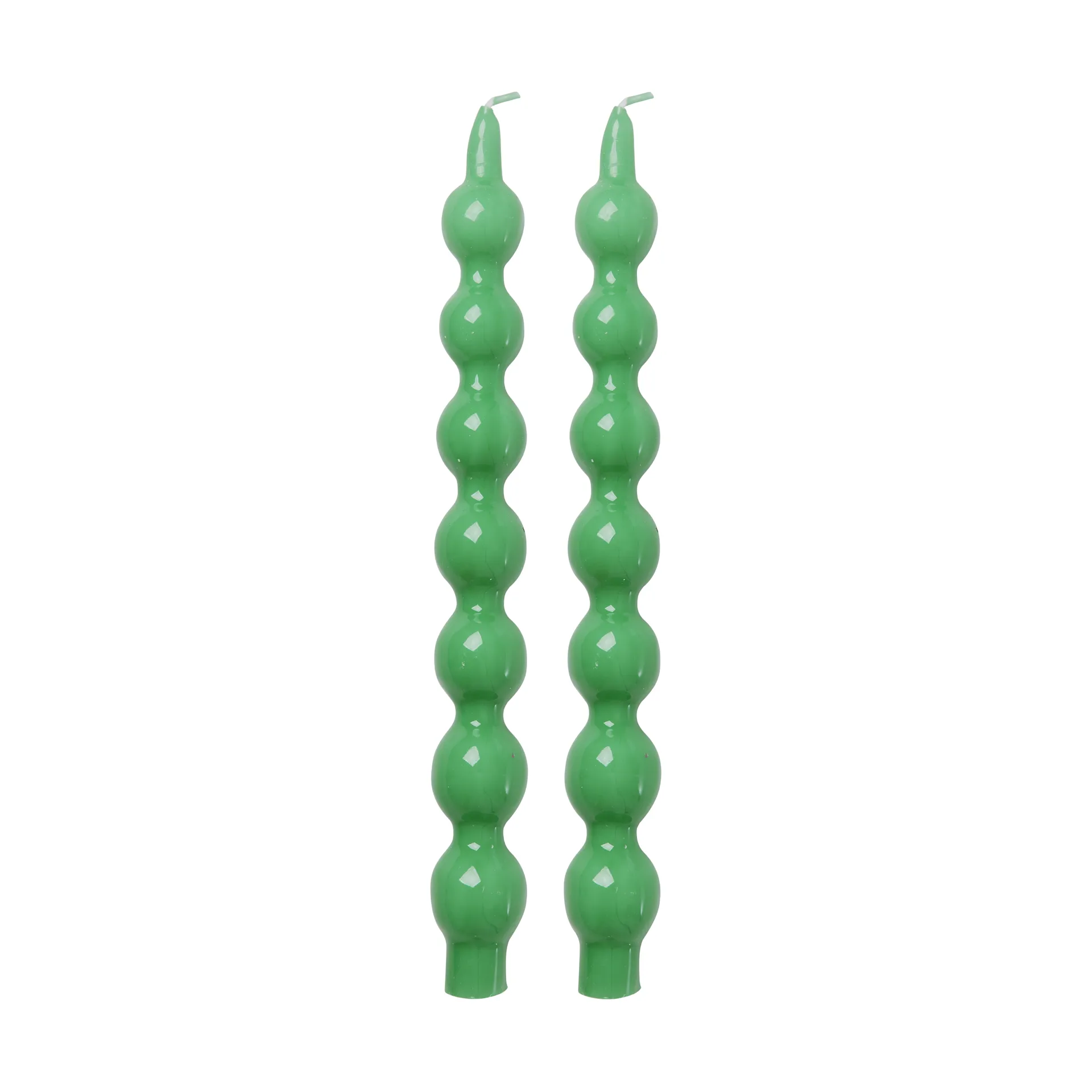 Rice ljus 30,2 cm 2-pack, Green RICE