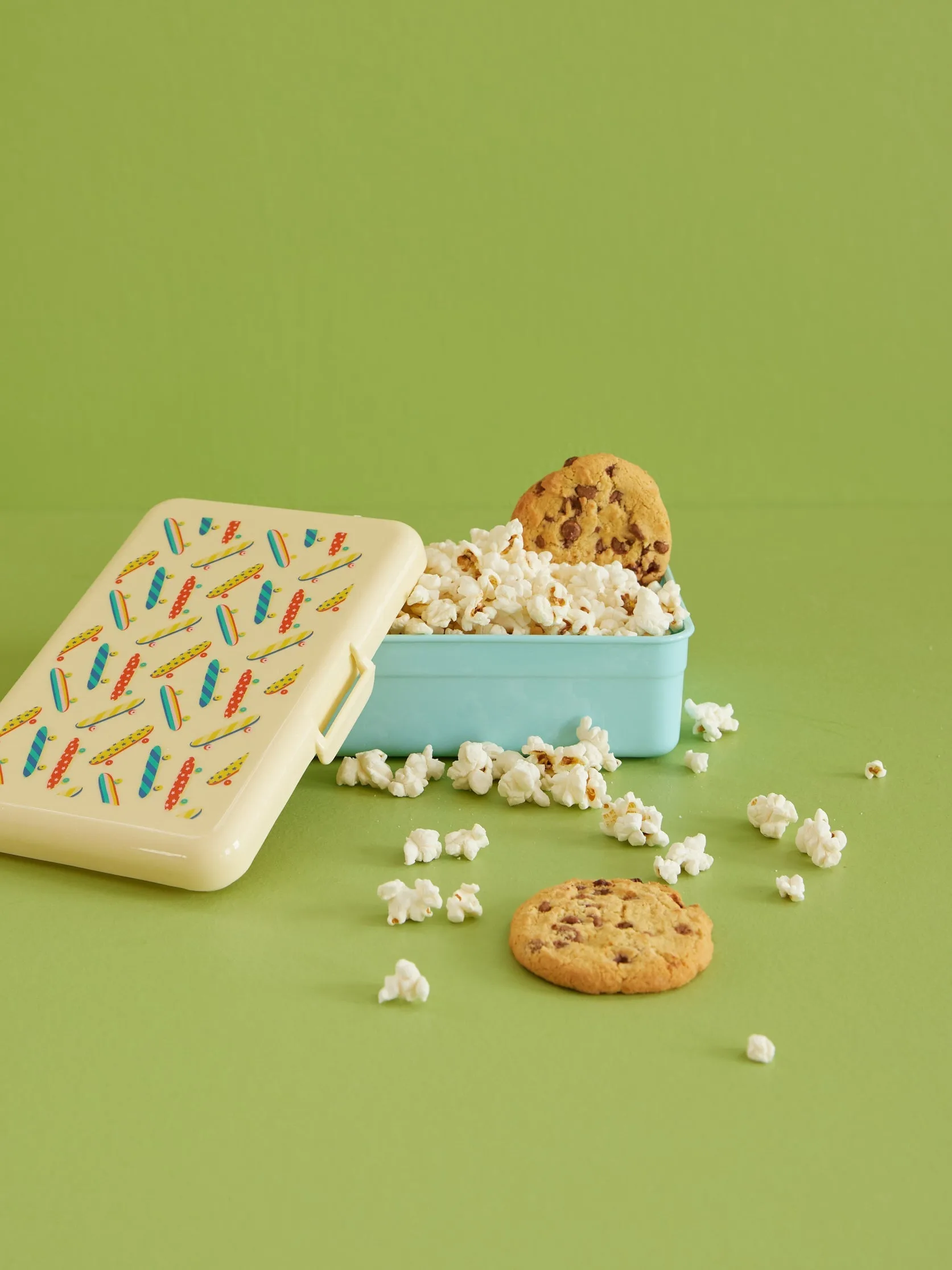 Rice lunchlåda 14x21 cm, Skateboard RICE