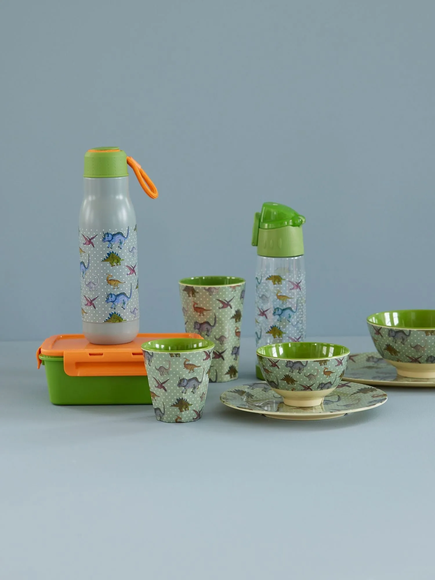 Rice lunchlåda med 3 fack, Green RICE