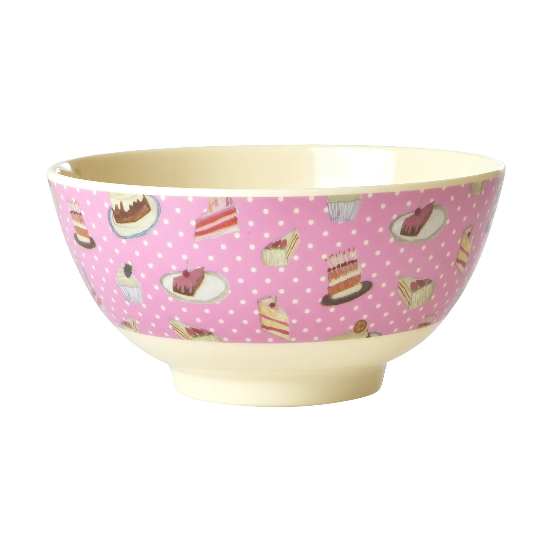 Rice melaminskål medium, Sweet Cake RICE