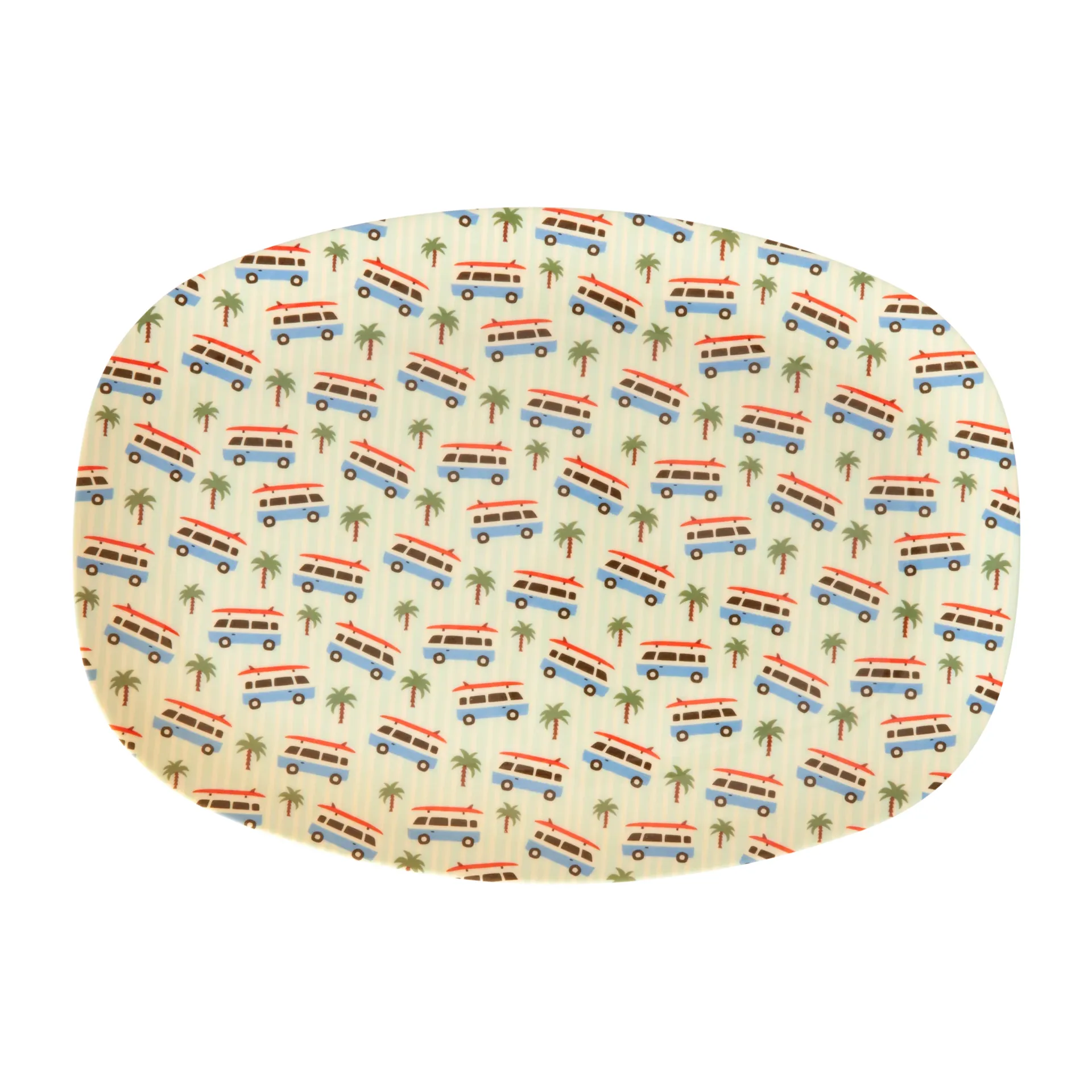 Rice melamintallrik 22x30 cm, Cars RICE