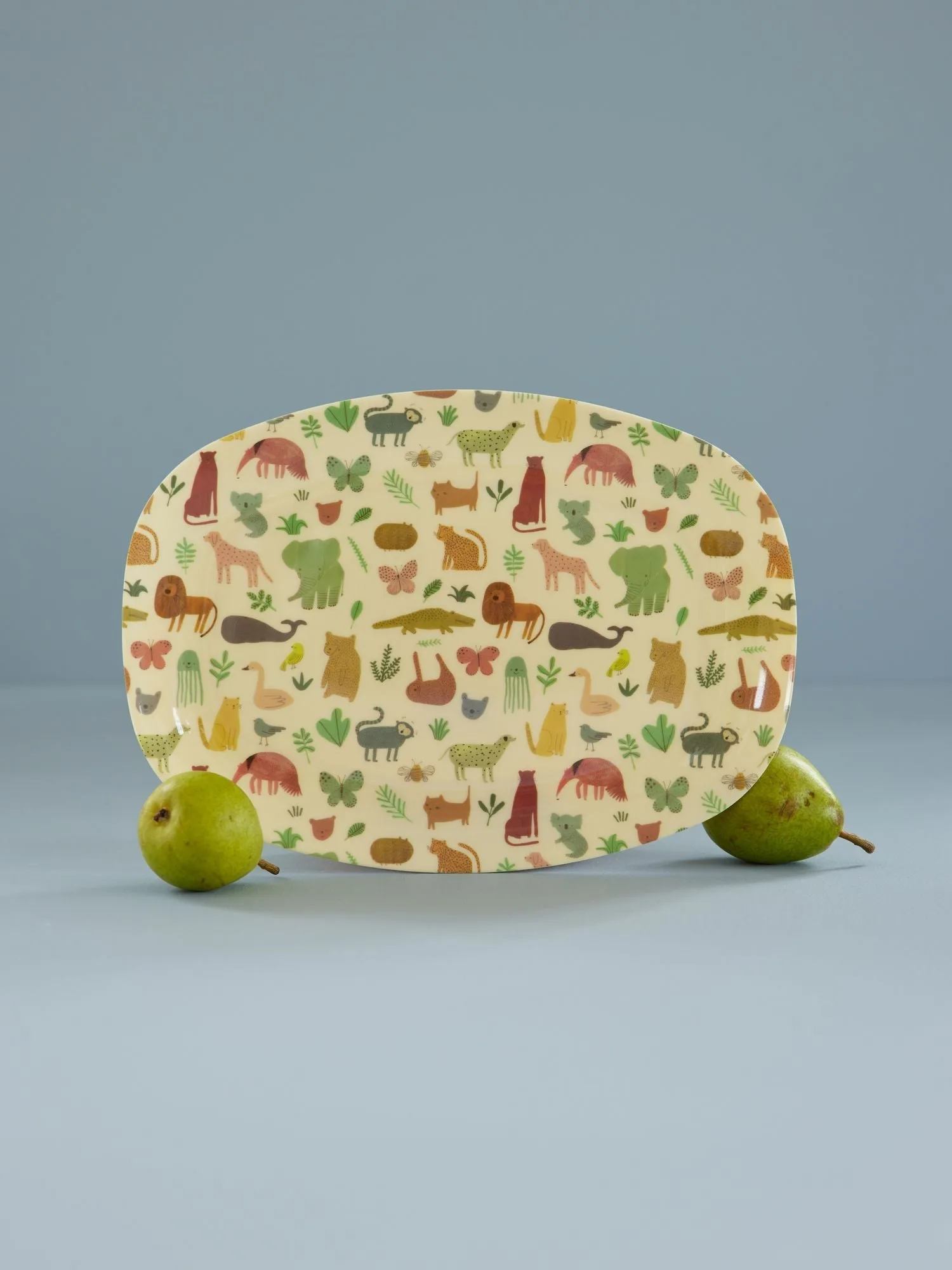 Rice melamintallrik 22x30 cm, Sweet Jungle RICE