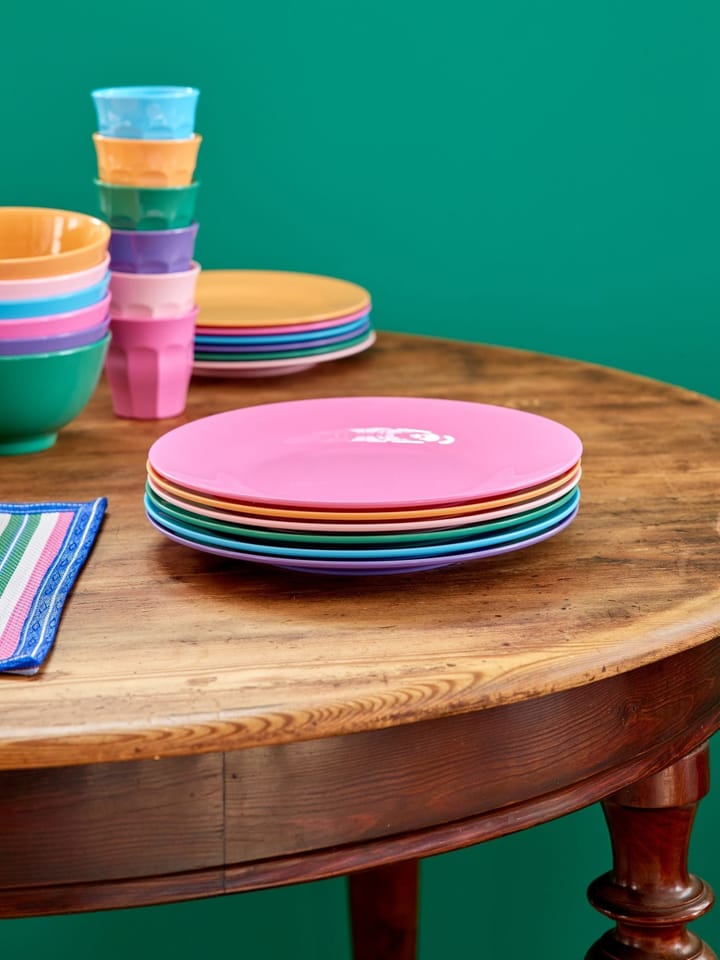 Rice melamintallrik Ø26 cm 6 delar, La Joie de Vivre RICE
