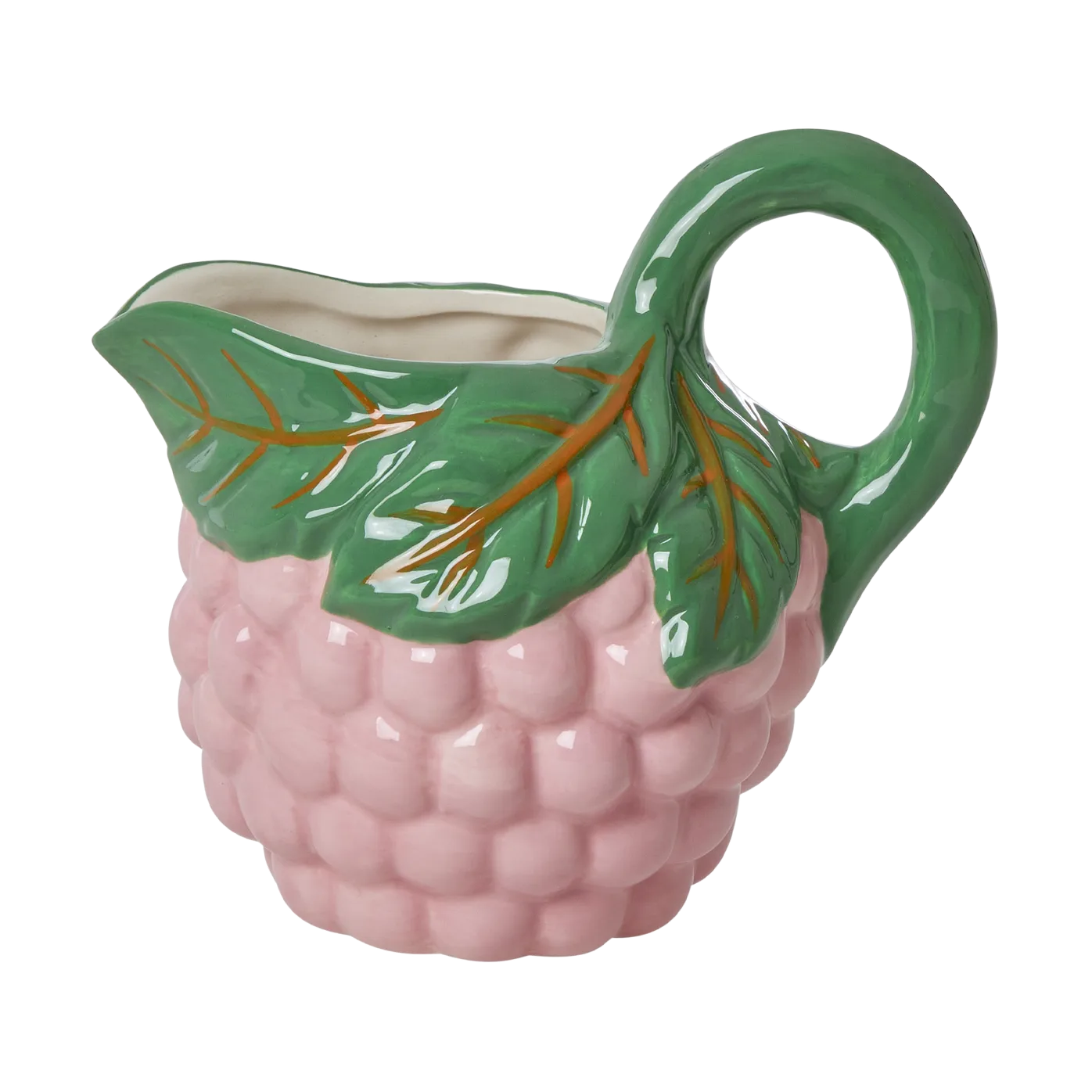 Rice mjölkkanna i keramik, Pink RICE