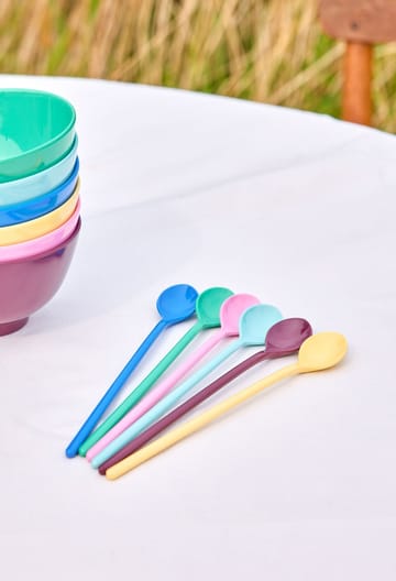 Rice sked lång melamin 6-pack - Show youre true colors - RICE