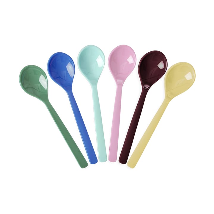 Rice sked melamin 14 cm 6-pack - Show youre true colors - RICE