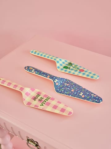 Rice tårtspade melamin 3 delar - Multicolor - RICE