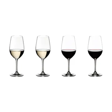 Vinum Riesling-Zinfandel vinglas 40,4 cl - 270-årsjubileum, 4-pack - Riedel