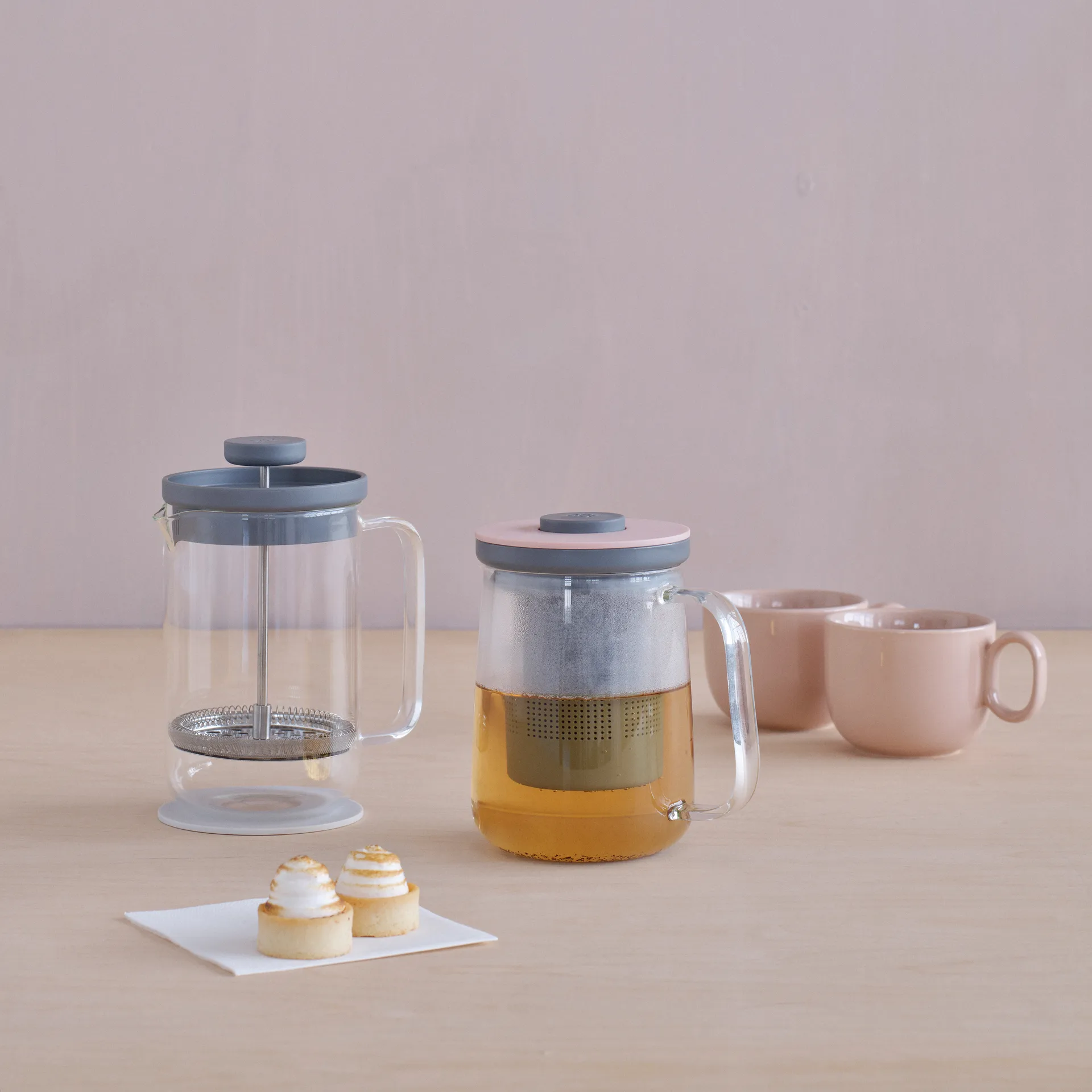 Brew-It glasbehållare till kaffepress 0,8 L, Klar RIG-TIG