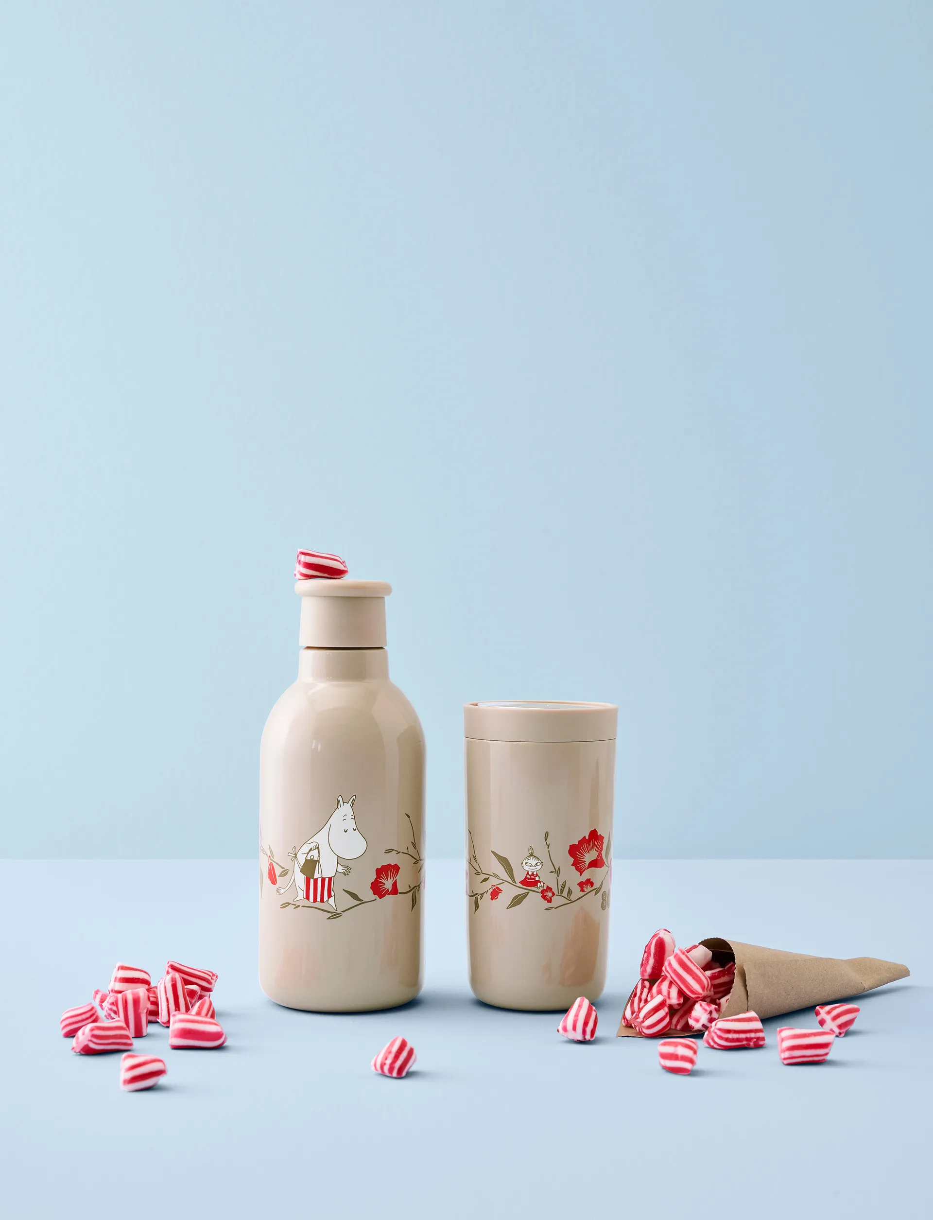 DRINK-IT Mumin termoflaska 0,5 L, Moominmamma’s Tea party RIG-TIG