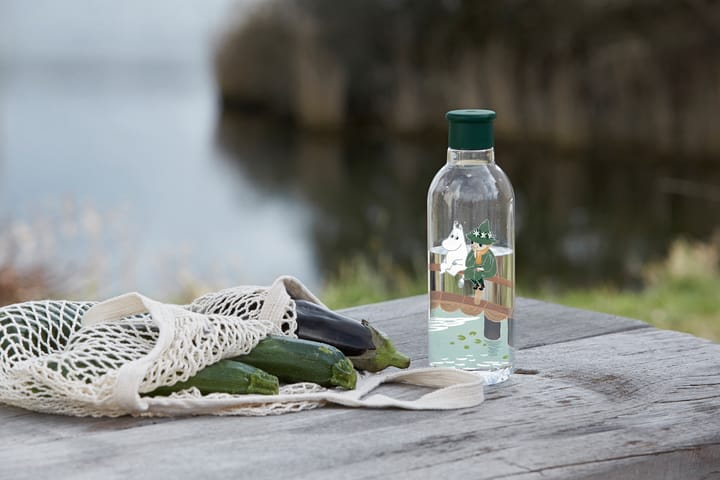 DRINK-IT Mumin vattenflaska 0,75 l, Dark green RIG-TIG