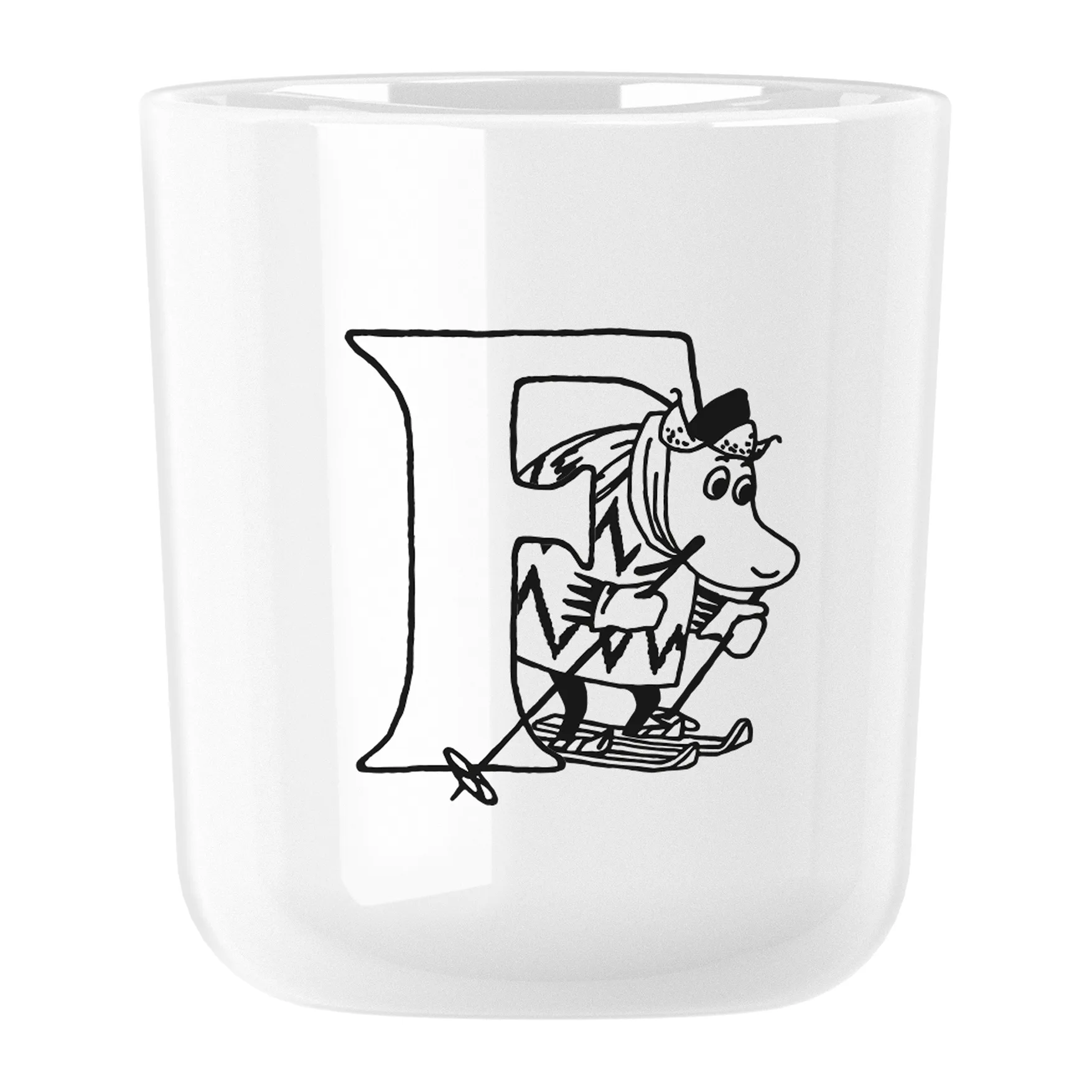 Moomin ABC mugg 20 cl, F RIG-TIG