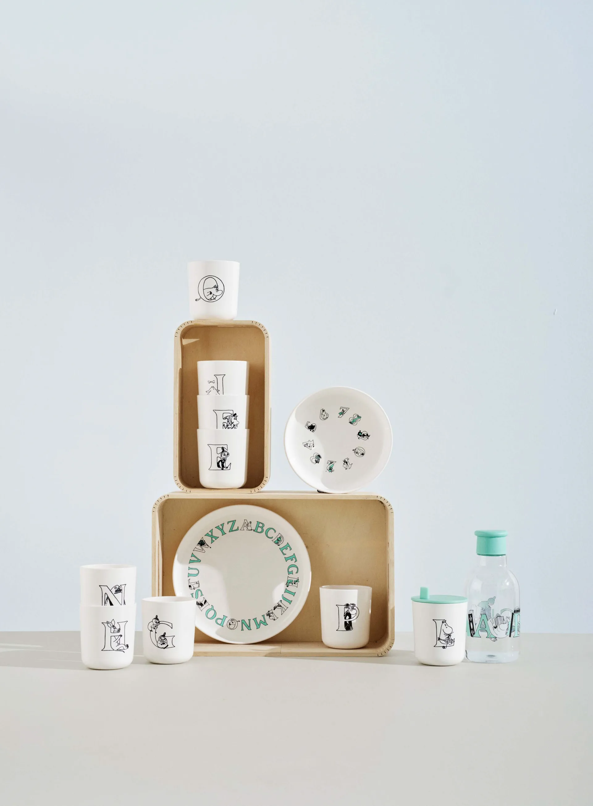 Moomin ABC mugg 20 cl, G RIG-TIG