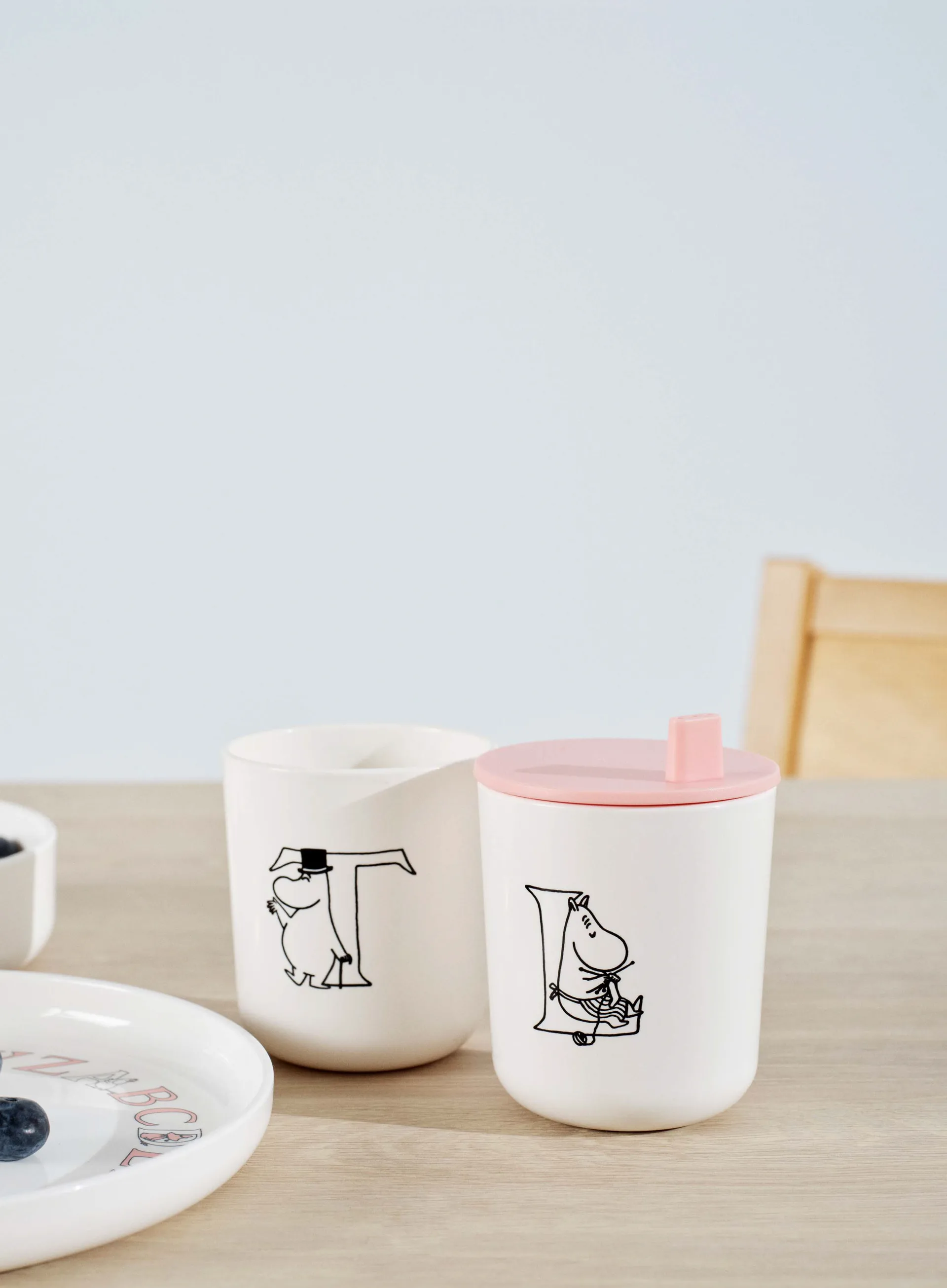 Moomin ABC mugg 20 cl, L RIG-TIG