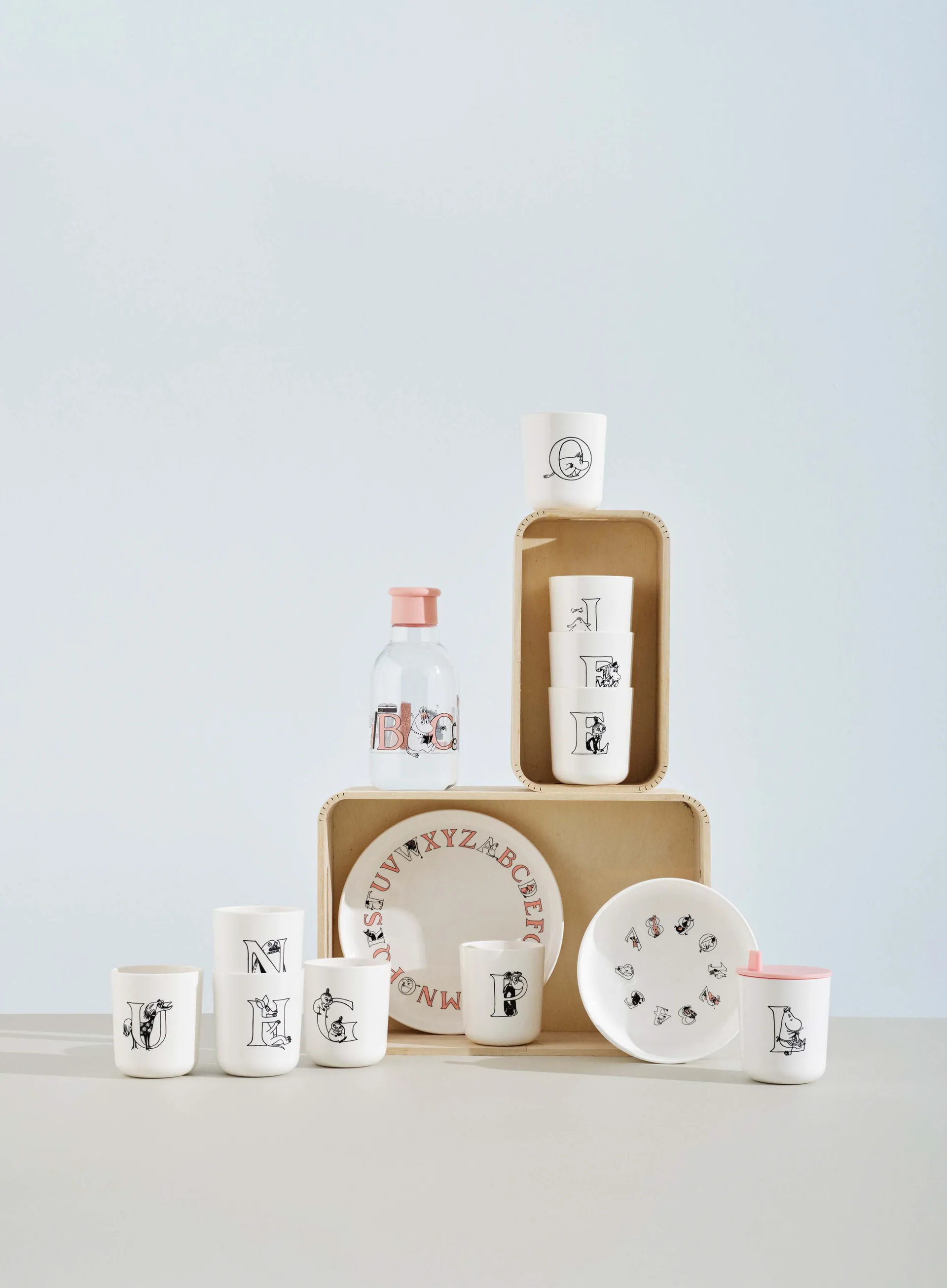 Moomin ABC mugg 20 cl, L RIG-TIG