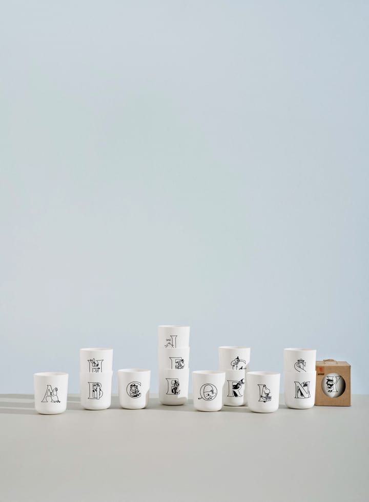 Moomin ABC mugg 20 cl, V RIG-TIG