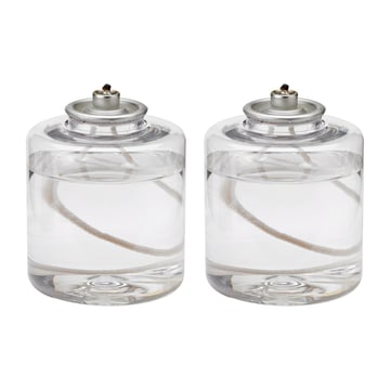 Läs mer om RIG-TIG RIG-TIG vegetabiliskt oljeljus 2-pack Clear