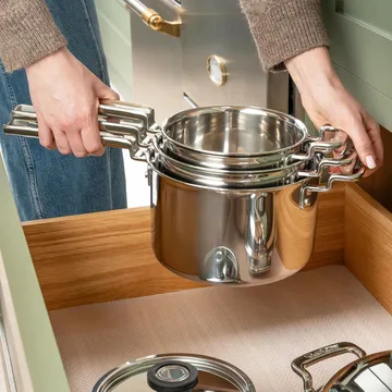 316 Series kastrullset - Rostfritt stål, 3 delar - Robert Welch