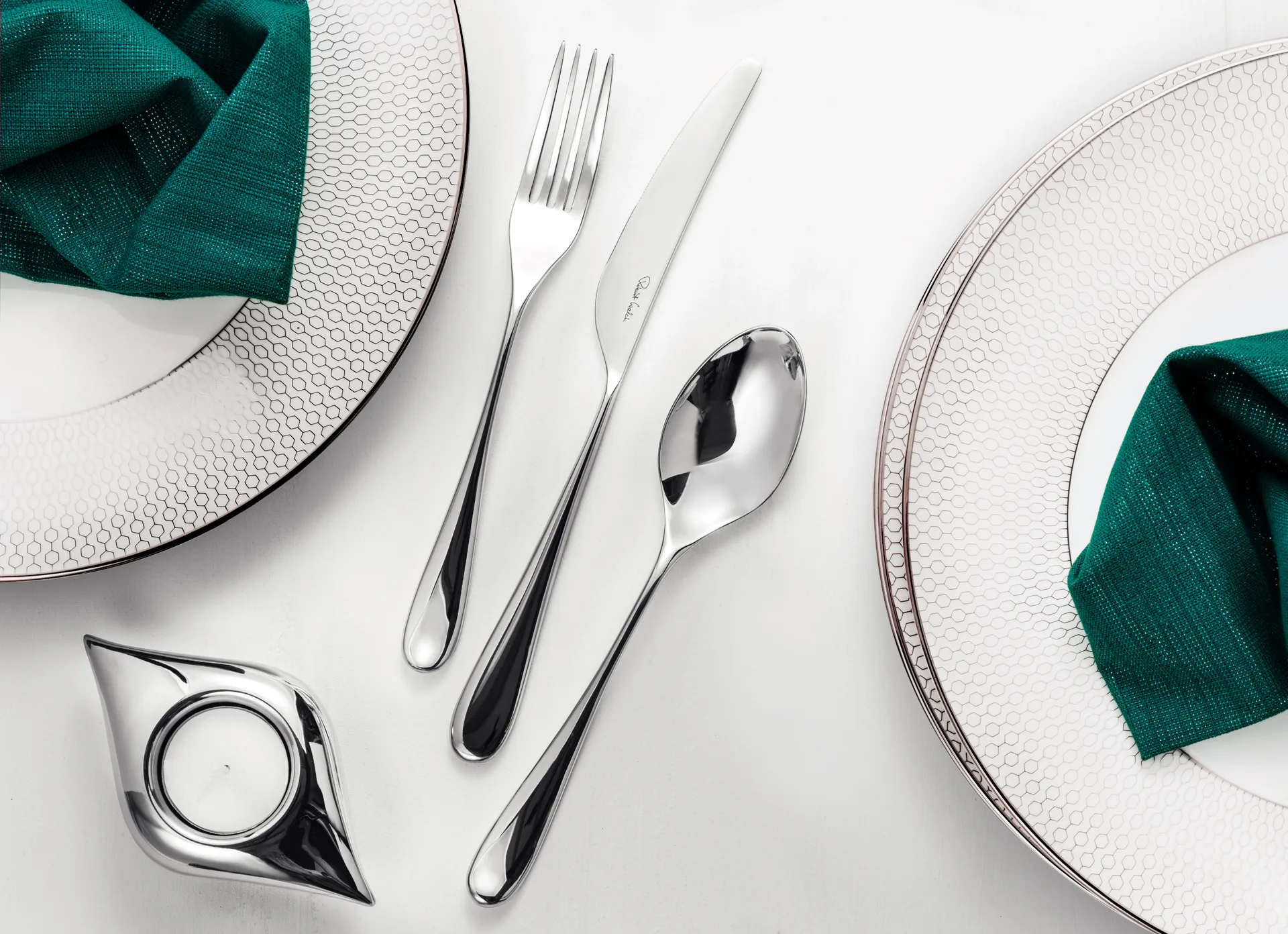 Arden Bright bestickset, 42 delar Robert Welch