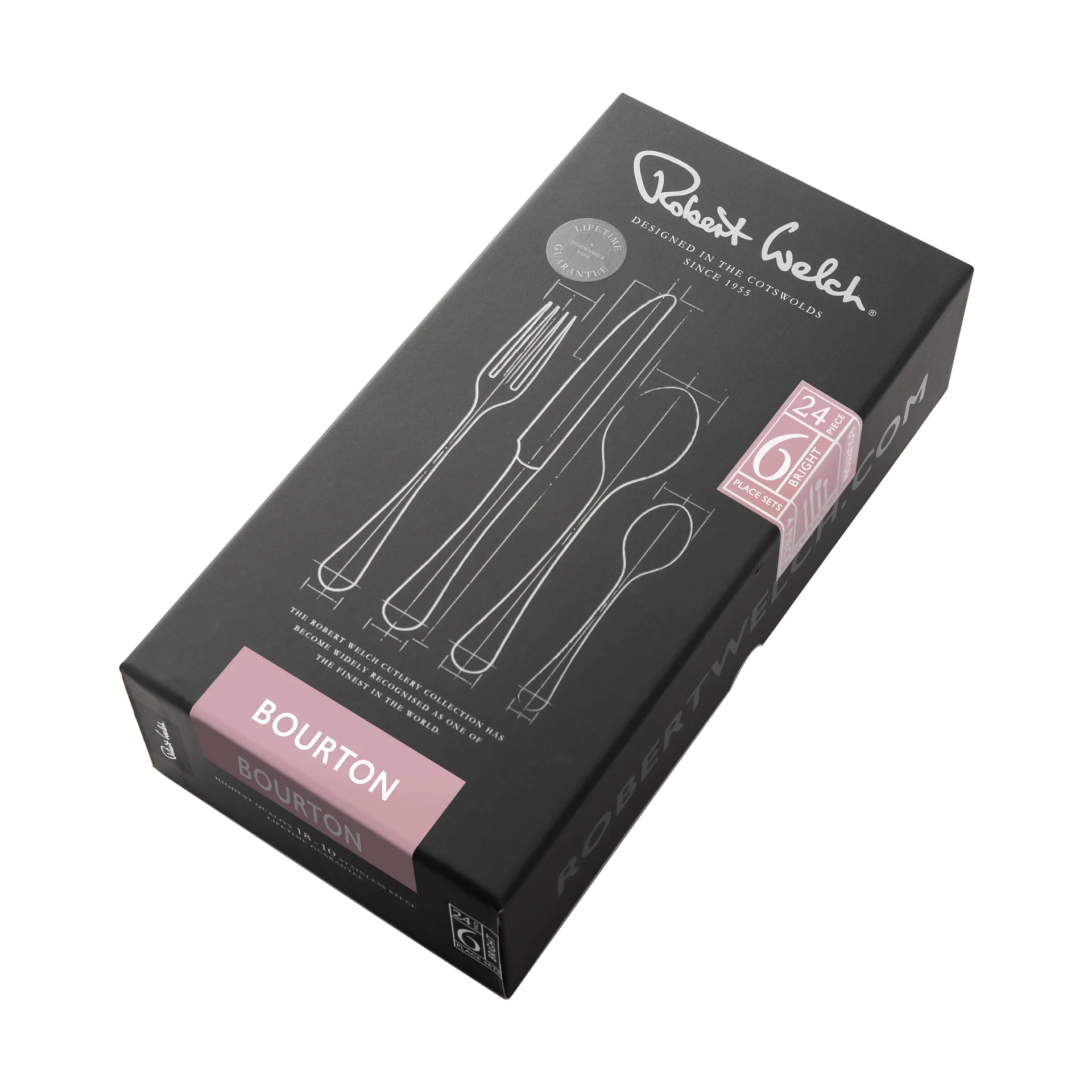 Bourton Bright bestickset, 24 delar Robert Welch
