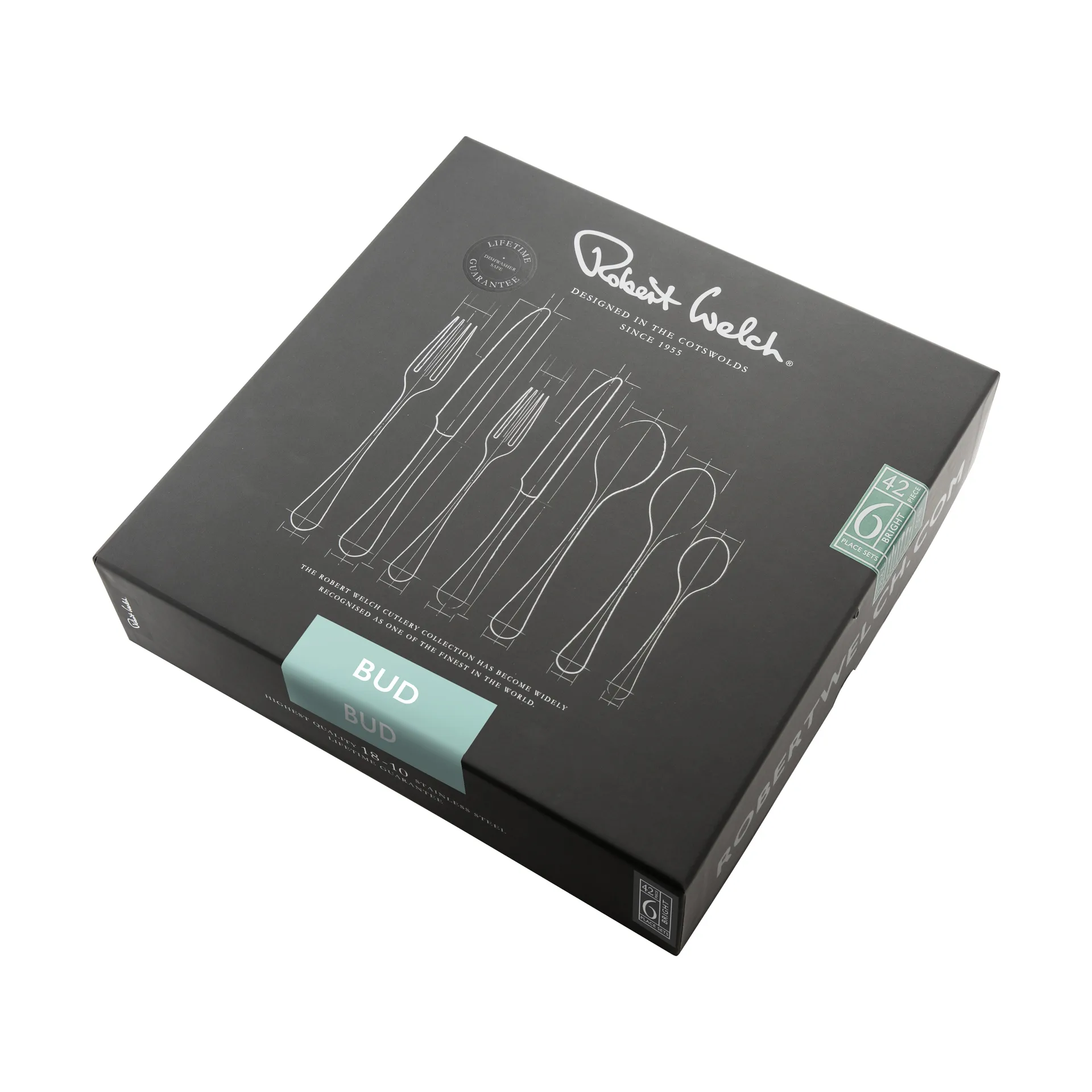 Bud Bright bestickset, 42 delar Robert Welch