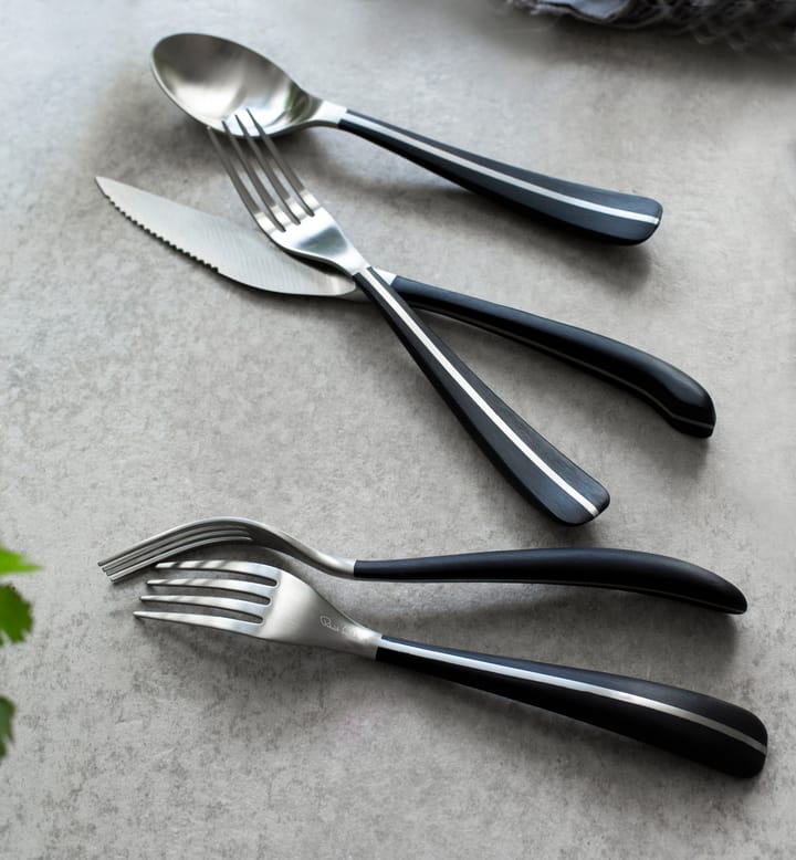 Contour matgaffel, Svart Robert Welch