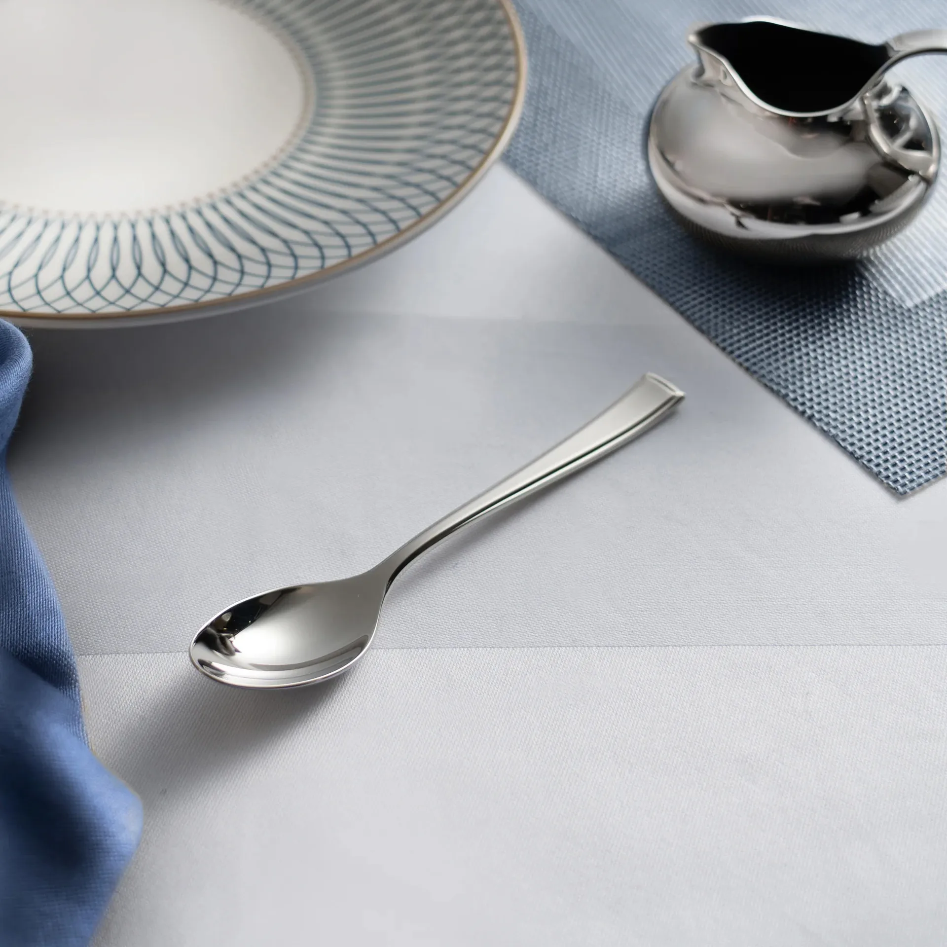 Fairford bright engelsk tesked, Rostfritt stål, 13,6 cm Robert Welch