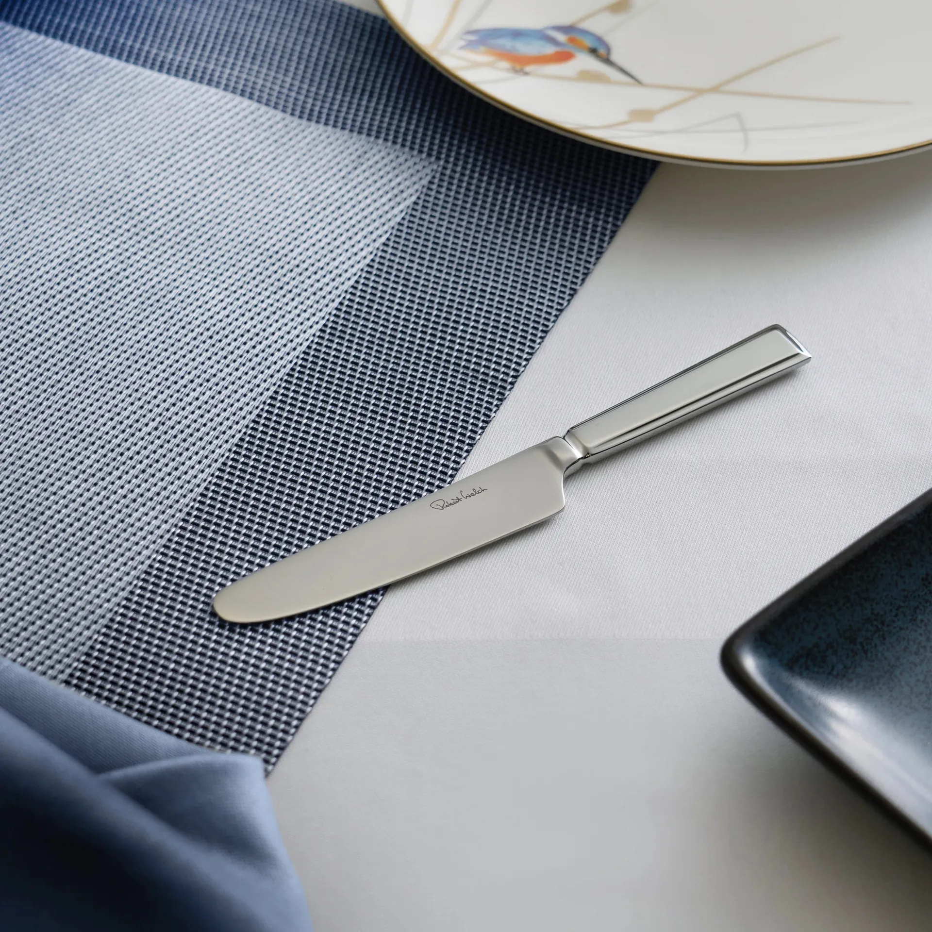 Fairford bright smörkniv, Rostfritt stål, 16 cm Robert Welch