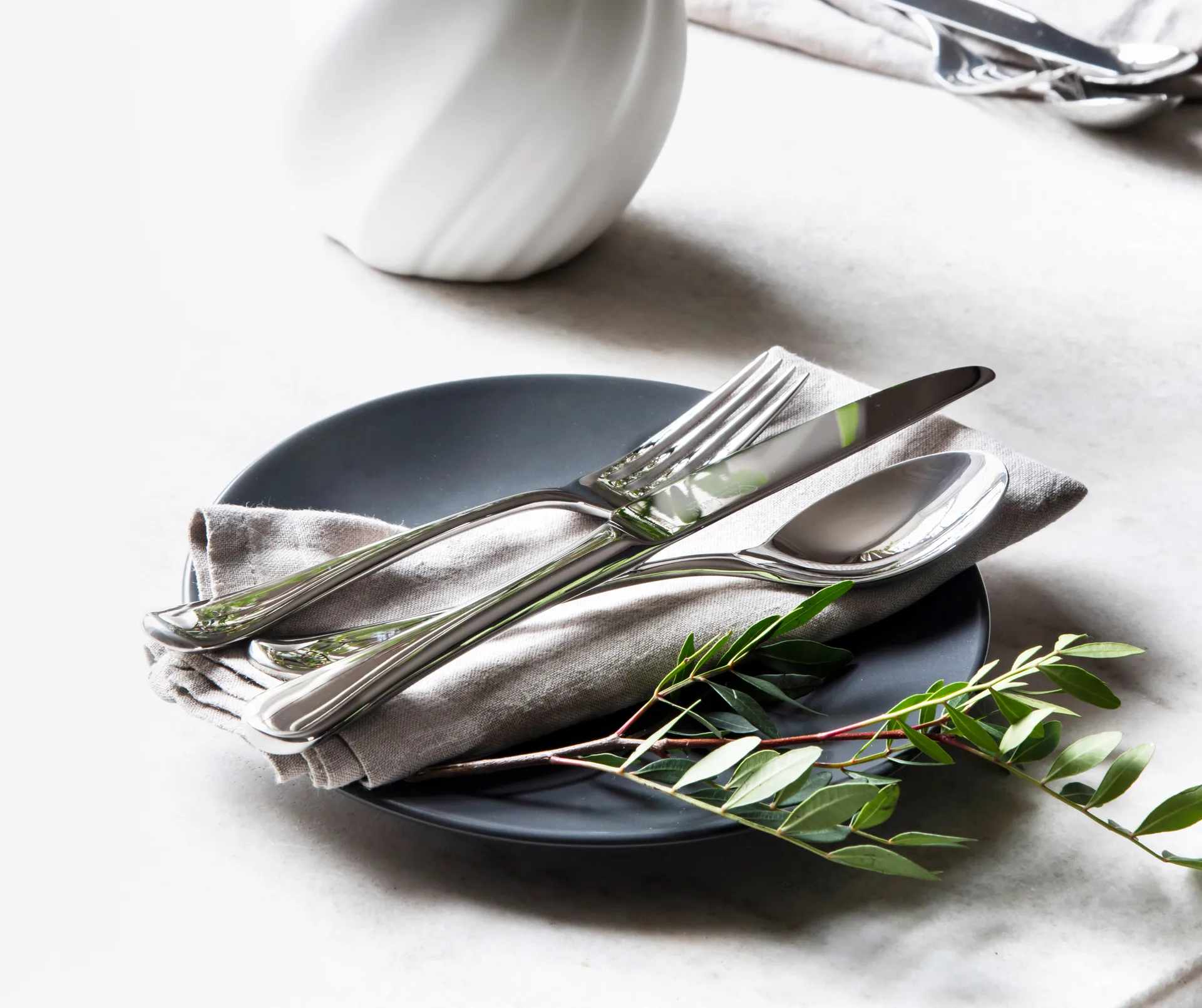 Radford bestickset blank, 24 delar Robert Welch