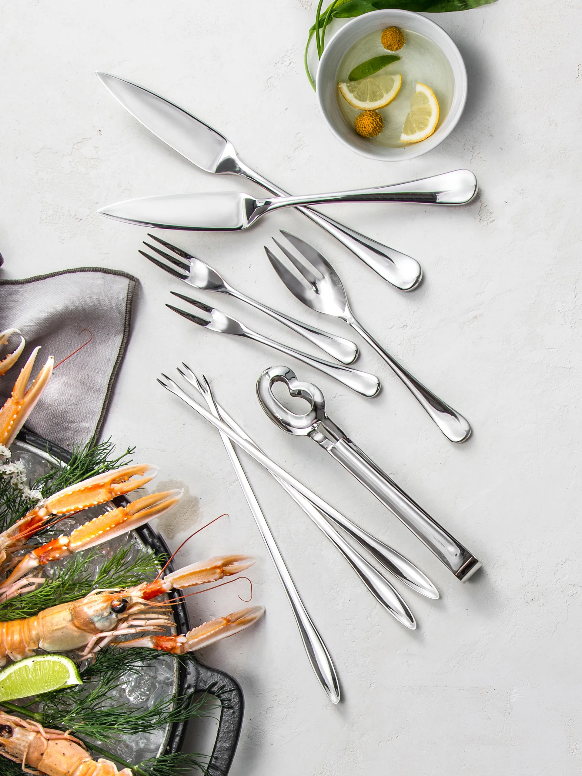 Radford fiskkniv blank, Rostfritt stål Robert Welch